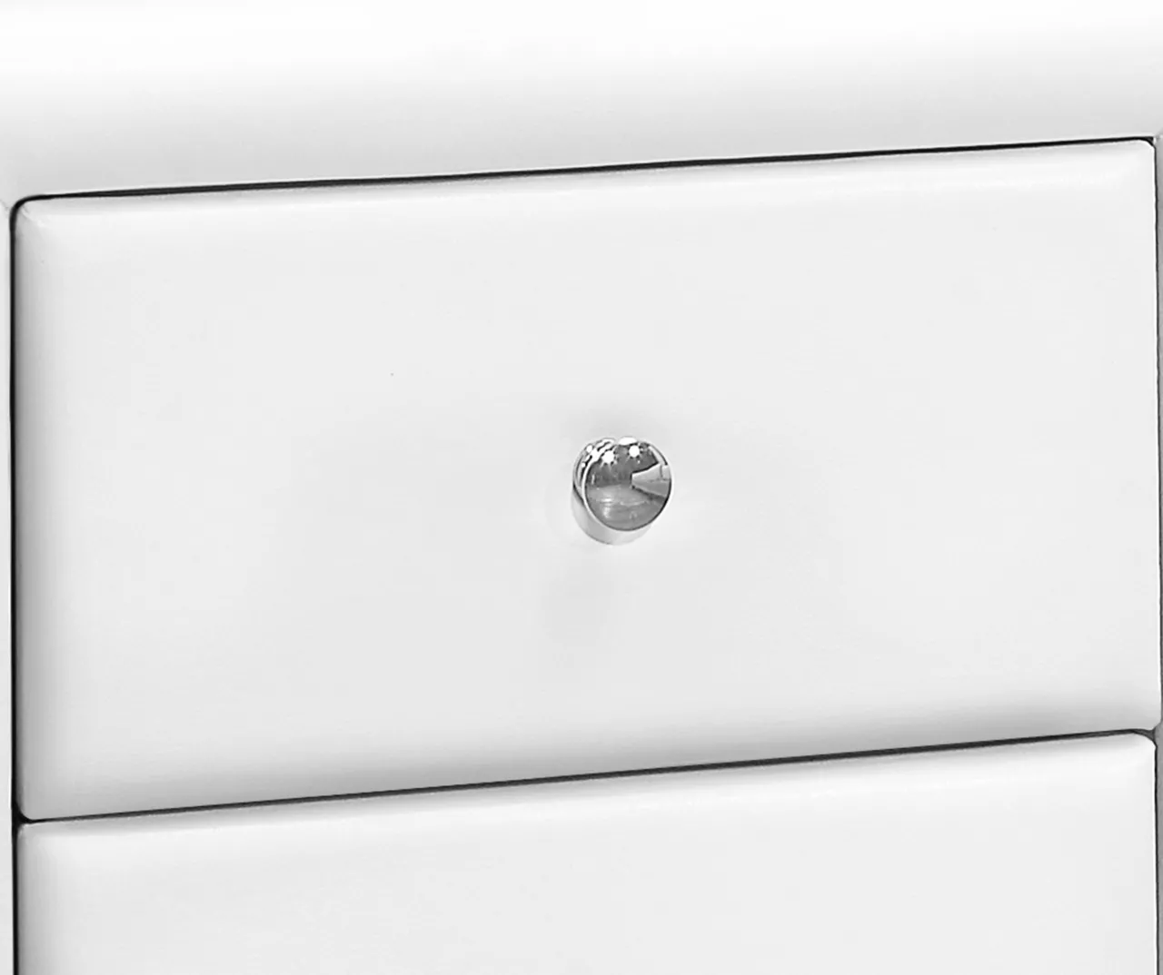 Monarch Faux Leather Nightstand 9 Monarch Faux Leather Nightstand - Image 7