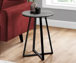Monarch Metal Accent Table -Storage supplies store 810598398 B0