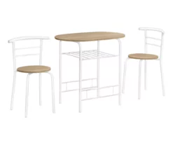 Monarch 3-Piece Dining Set 25 Monarch 3-Piece Dining Set -Storage supplies store 810598400 A0 1