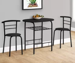 Monarch 3-Piece Dining Set 27 Monarch 3-Piece Dining Set -Storage supplies store 810598491 B0