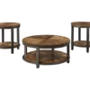 Roybeck 3-Piece Occasional Table Set -Storage supplies store 810598642 4