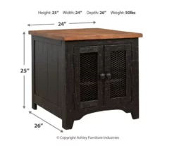 Valebeck End Table -Storage supplies store 810598651 3