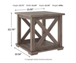 Arlenbry End Table -Storage supplies store 810598659 3