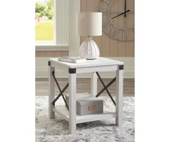 Bayflynn End Table -Storage supplies store 810598671 7