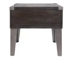 Todoe End Table With USB Ports & Outlets -Storage supplies store 810598692 7