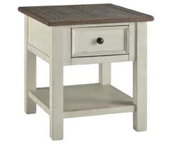 Bolanburg End Table -Storage supplies store 810598699 10