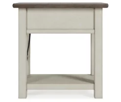 Bolanburg Chairside End Table With USB Ports & Outlets -Storage supplies store 810598700 11