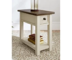 Bolanburg Chairside End Table With USB Ports & Outlets -Storage supplies store 810598700