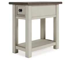 Bolanburg Chairside End Table With USB Ports & Outlets -Storage supplies store 810598700 3