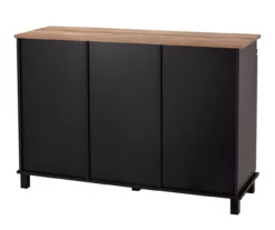 Modern Industrial Black & Brown Sliding Door Sideboard 11 Modern Industrial Black & Brown Sliding Door Sideboard -Storage supplies store 810598711 A0 5