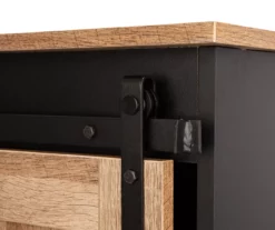 Modern Industrial Black & Brown Sliding Door Sideboard 14 Modern Industrial Black & Brown Sliding Door Sideboard -Storage supplies store 810598711 A0 6