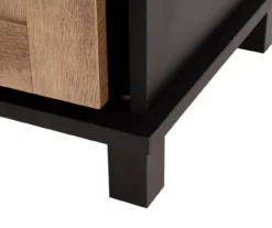 Modern Industrial Black & Brown Sliding Door Sideboard 15 Modern Industrial Black & Brown Sliding Door Sideboard -Storage supplies store 810598711 A0 7