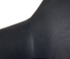 Glitzhome Mid-Century Modern Faux Leather Dining Chairs, 2-Pack -Storage supplies store 810598714 A0 4 1