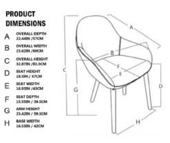 Glitzhome Mid-Century Modern Faux Leather Dining Chairs, 2-Pack -Storage supplies store 810598714 A0 6 1