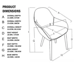 Glitzhome Mid-Century Modern Faux Leather Dining Chairs, 2-Pack -Storage supplies store 810598715 A0 5 1