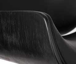 Glitzhome Mid-Century Modern Faux Leather Adjustable Bar Stools, 2-Pack -Storage supplies store 810598741 A0 6