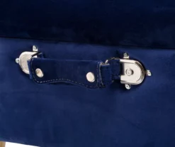 Glitzhome Velvet Suitcase Storage Stool -Storage supplies store 810598944 A0 6