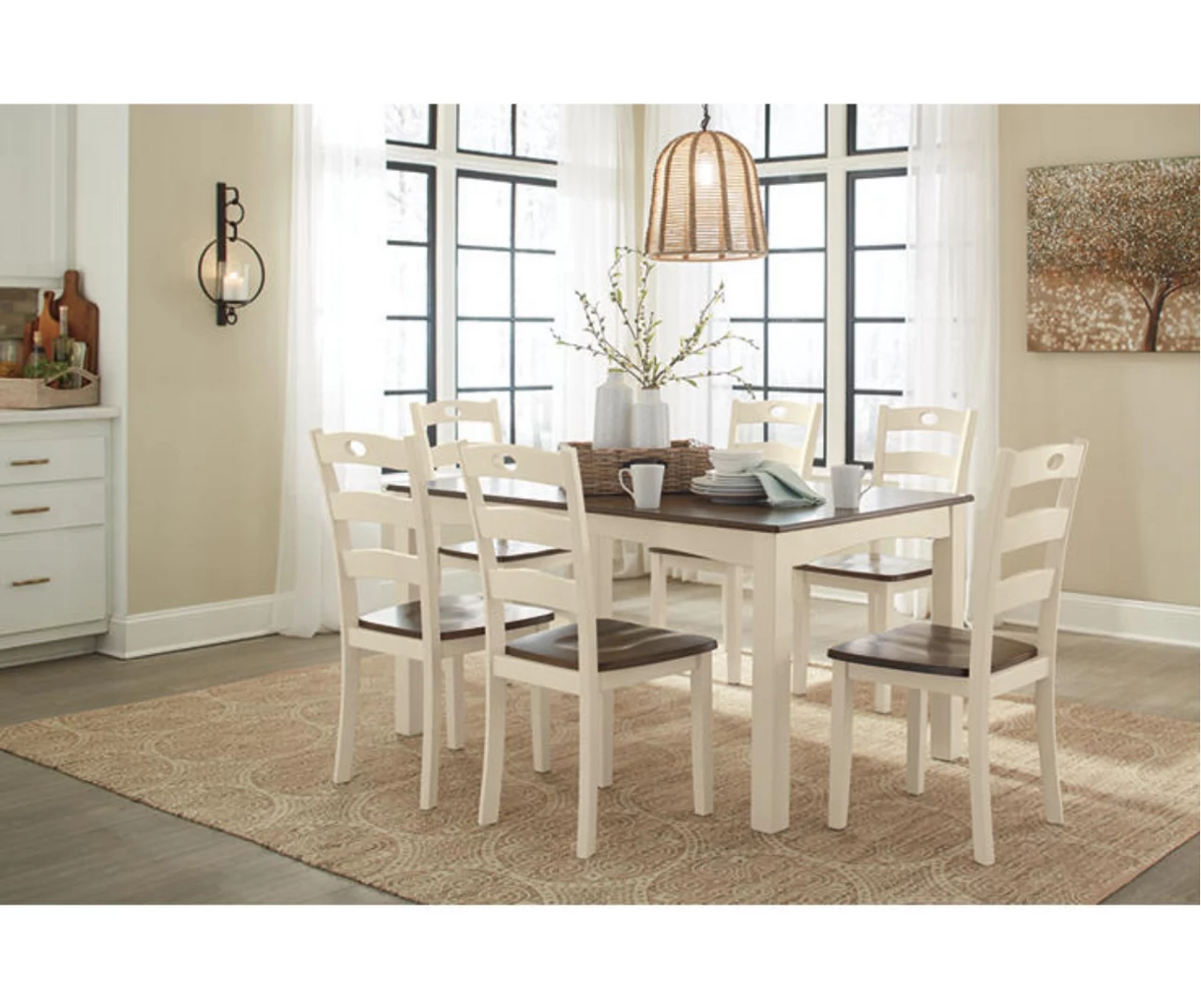 Woodanville 7-Piece Dining Set 6 Woodanville 7-Piece Dining Set - Image 4