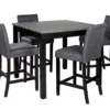 Garvine 5-Piece Counter-Height Dining Set 2 Garvine 5-Piece Counter-Height Dining Set -Storage supplies store 810599360 3
