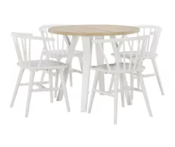 Grannen Round Dining Table -Storage supplies store 810599563 4