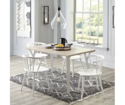 Grannen Rectangular Dining Table -Storage supplies store 810599564 2