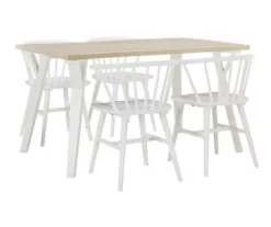 Grannen Rectangular Dining Table -Storage supplies store 810599564