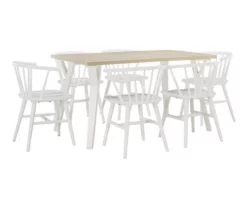 Grannen Rectangular Dining Table -Storage supplies store 810599564 3