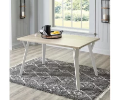 Grannen Rectangular Dining Table -Storage supplies store 810599564 8