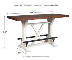 Valebeck Counter-Height Dining Table -Storage supplies store 810599573 3