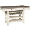 Bolanburg Counter-Height Dining Table With Wine Bottle Storage -Storage supplies store 810599589 10