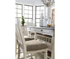 Bolanburg Counter-Height Dining Table With Wine Bottle Storage -Storage supplies store 810599589 12