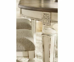 Raelyn Oval Extension Leaf Dining Table -Storage supplies store 810599594 5