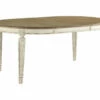 Raelyn Oval Extension Leaf Dining Table -Storage supplies store 810599594 6