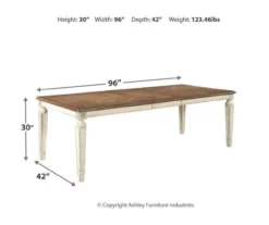 Raelyn Rectangular Extension Leaf Dining Table 23 Raelyn Rectangular Extension Leaf Dining Table -Storage supplies store 810599595 10
