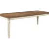 Raelyn Rectangular Extension Leaf Dining Table -Storage supplies store 810599595 3