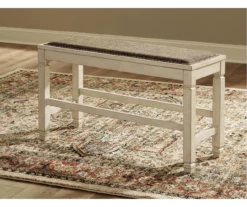Bolanburg Upholstered Counter-Height Dining Bench -Storage supplies store 810599608 6