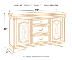 Raelyn Dining Server -Storage supplies store 810599611 6
