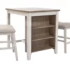 Nutley 3-Piece Storage Counter-Height Dining Set -Storage supplies store 810599618 4