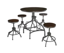 Odium 5-Oiece Counter-Height Dining Set 13 Odium 5-Oiece Counter-Height Dining Set -Storage supplies store 810599623 4