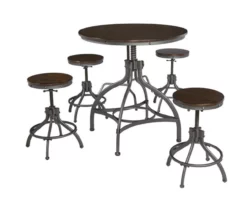 Odium 5-Oiece Counter-Height Dining Set 14 Odium 5-Oiece Counter-Height Dining Set -Storage supplies store 810599623 5