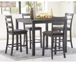 Fairview 5-Piece Counter-Height Dining Set -Storage supplies store 810599624