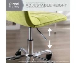 Green Fabric Swivel Task Chair -Storage supplies store 810606320 A0 5