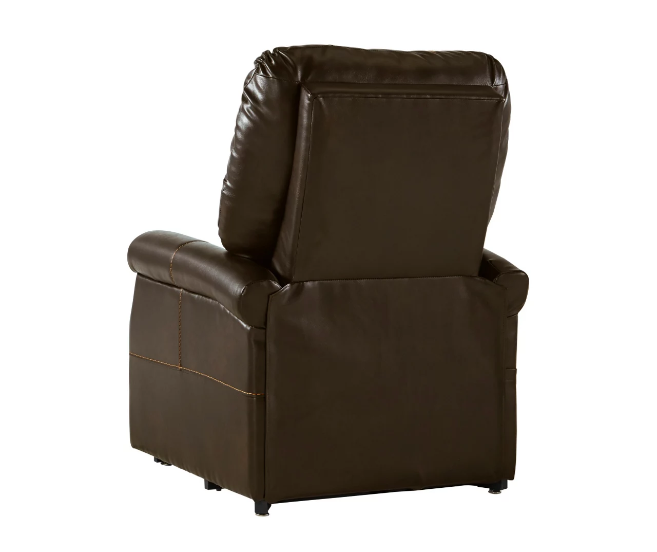 Markridge Chocolate Faux Leather Power Lift Recliner 14 Markridge Chocolate Faux Leather Power Lift Recliner - Image 12