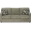 Cascilla Pewter Sofa -Storage supplies store 810609755 3