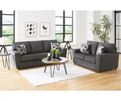 Cascilla Slate Gray Sofa -Storage supplies store 810609757 A0 1