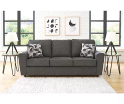 Cascilla Slate Gray Sofa -Storage supplies store 810609757 A0 7