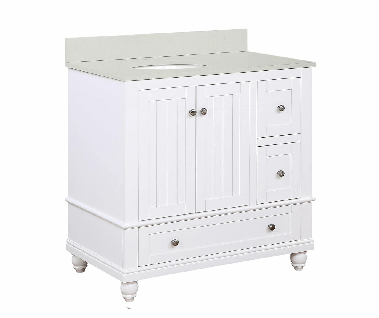 DHP Atwater Living Jazmyn Bathroom Vanity With White Sink 5 DHP Atwater Living Jazmyn Bathroom Vanity With White Sink - Image 3