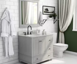 DHP Atwater Living Jazmyn Bathroom Vanity With White Sink 25 DHP Atwater Living Jazmyn Bathroom Vanity With White Sink -Storage supplies store 810610489 B0 2
