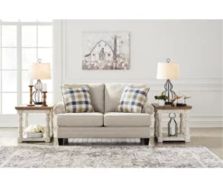 Meggett Linen Loveseat -Storage supplies store 810610792 A0 4