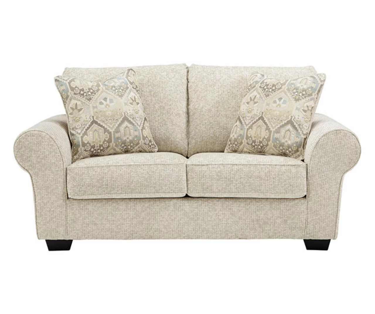 Haisley Ivory Loveseat 3 Haisley Ivory Loveseat